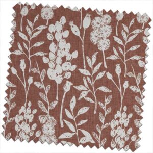 Sherwood Flora Terracota Made to Measure Curtains