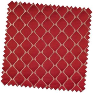 Textures Muse Red Made to Measure Curtains
