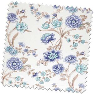 Timeless Vintage Flower Sky Made to Measure Curtains
