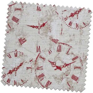 Whimsical Clocks Cherry Made to Measure Curtains