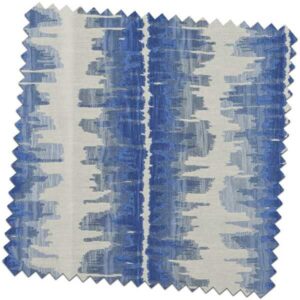 Woodstock Beat Cornflower Blue Made to Measure Curtains