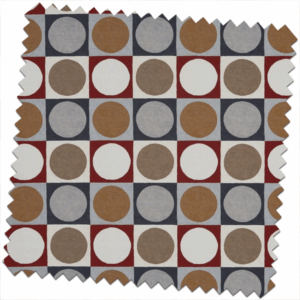 Abstract Domino Tabasco Made to Measure Curtains