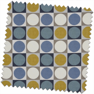 Abstract Domino Whirlpool Made to Measure Curtains