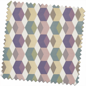 Abstract Interlock Marshmallow Made to Measure Curtains