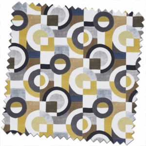 Abstract Puzzle Bumble Made to Measure Curtains