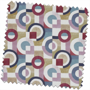 Abstract Puzzle Marshmallow Made to Measure Curtains