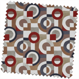 Abstract Puzzle Tabasco Made to Measure Curtains
