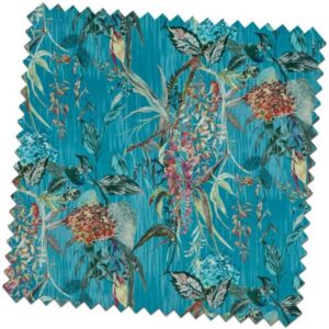 Copper Falls Botanist Peacock Made to Measure Curtains