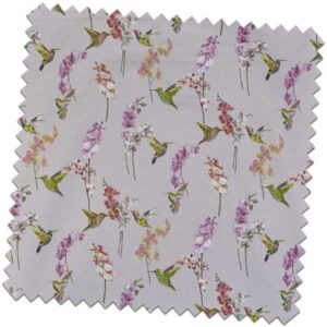 Fragrance Humming Bird Rose Quartz Made to Measure Curtains