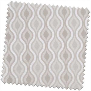 Gatsby Deco Alabaster Made to Measure Curtains
