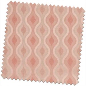 Gatsby Deco Blush Made to Measure Curtains