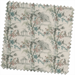 Grand Botanical Arboretum Rose Water Made to Measure Curtains