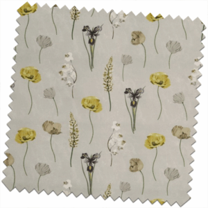 Grand Botanical Flower Press Primrose Made to Measure Curtains