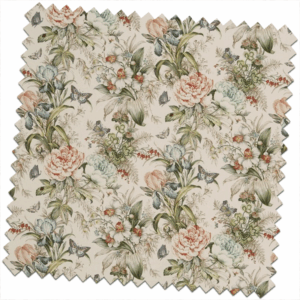 Grand Botanical Hot House Peach Blossom Made to Measure Curtains