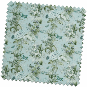 Grand Botanical Hot House Porcelain Made to Measure Curtains