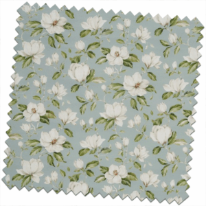 Grand Botanical Magnolia Porcelain Made to Measure Curtains