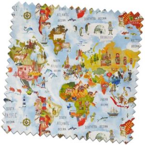 My World Adventure Rainbow Made to Measure Curtains