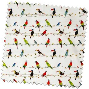 My World Toucan Talk Paintbox Made to Measure Curtains