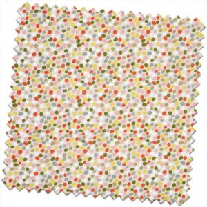 Pick N Mix Dot to Dot Coral Made to Measure Curtains
