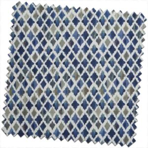 Tahiti Monsoon Indigo Made to Measure Curtains