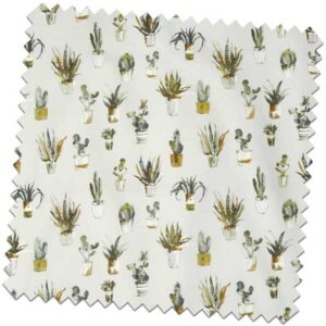 Terrace Cactus Ember Made to Measure Curtains