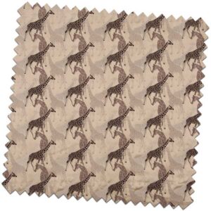 Tribe Giraffe Sandstorm Made to Measure Curtains